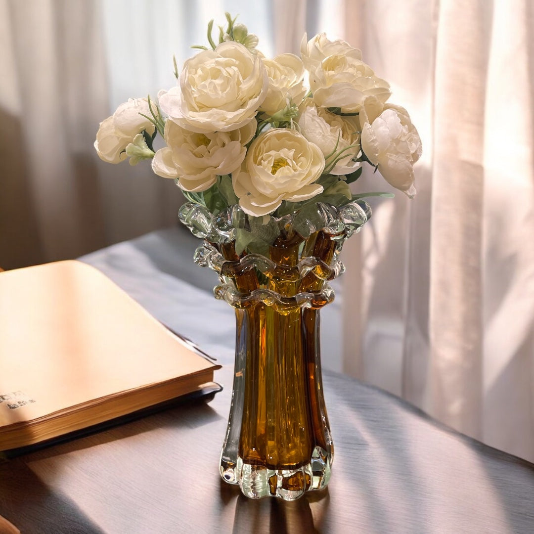 Andre Vase - Ombré White Small