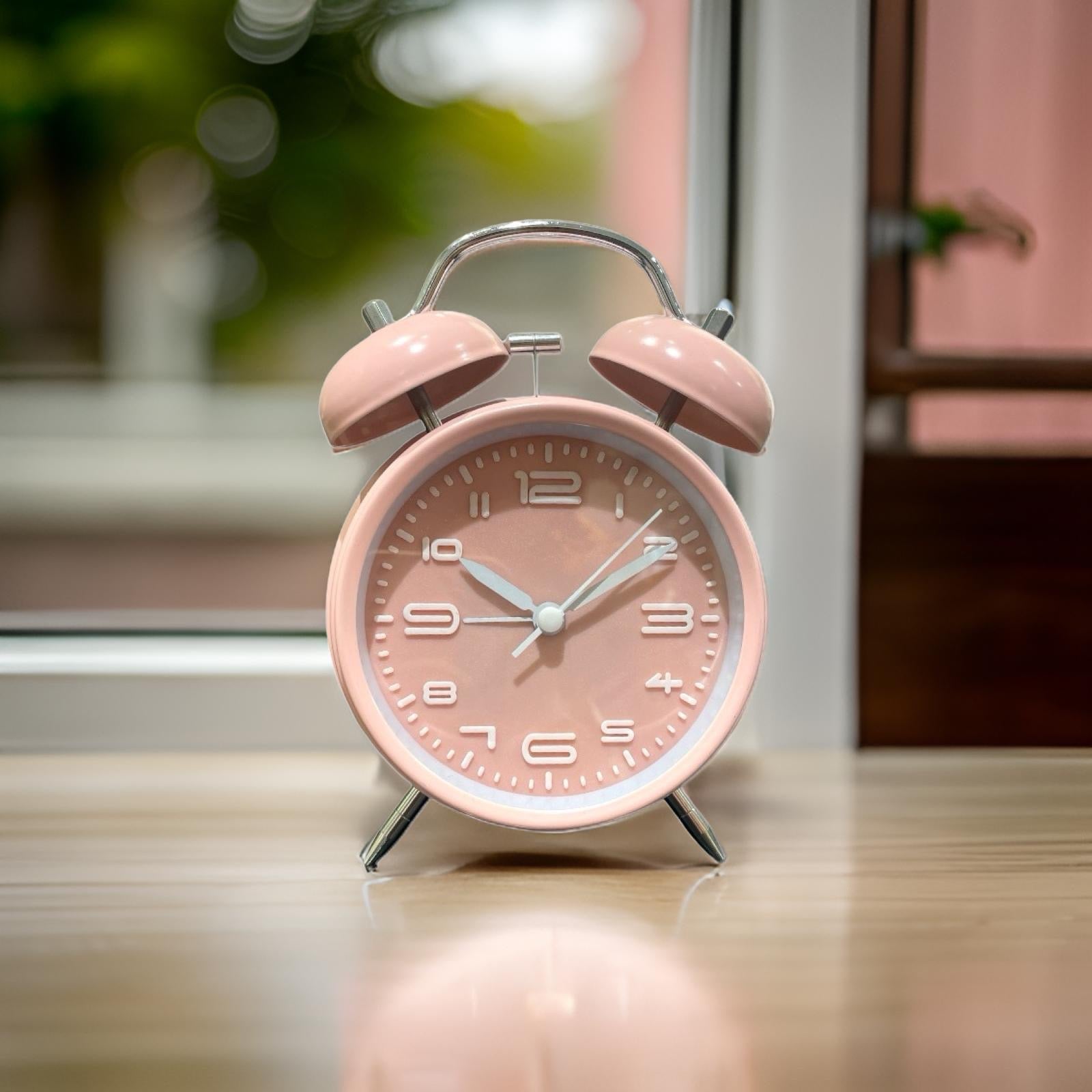 Table Top Clock Pink