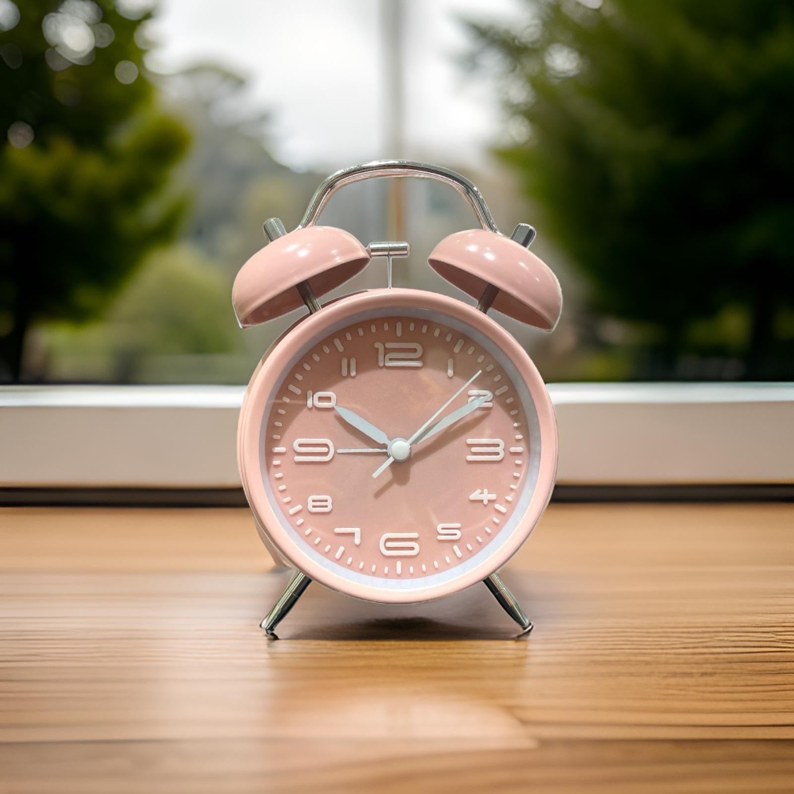 Table Top Clock Pink